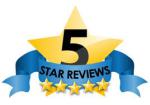 5 star reviews