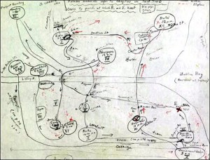 Fact. When Joyce first published Ulysses, nobody could understand it. He had to send out a cheat sheet listing the various clues connecting the wanderings of his hero Leopold Bloom with those of the classical Ulysses. Many ended up doing what Vladimir Nabokov did to keep track, and creating his own map of Bloom's route.