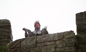 Why is this knight different from all other knights? [Monty Python & the Holy Grail]