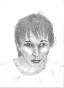 Tía Ramona [Drawing credit Gordon Rottman]