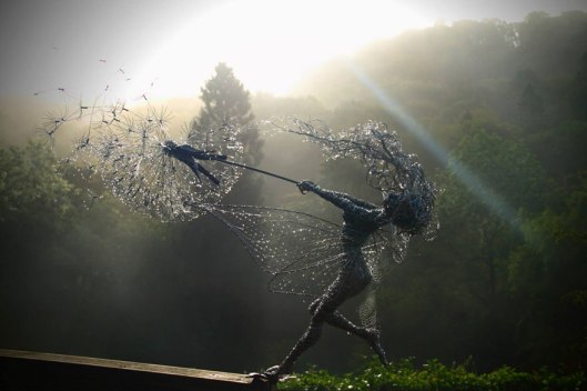 [Photo Credit: Dramatic Fairy Sculptures Dancing With Dandelions by Robin Wight]