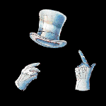 Oh no! The invisible hand of the market got Chris!