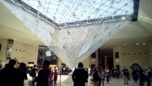 You even know there's an Apple store in the lobby of the Louvre.