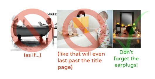 How to read in the tub (1)