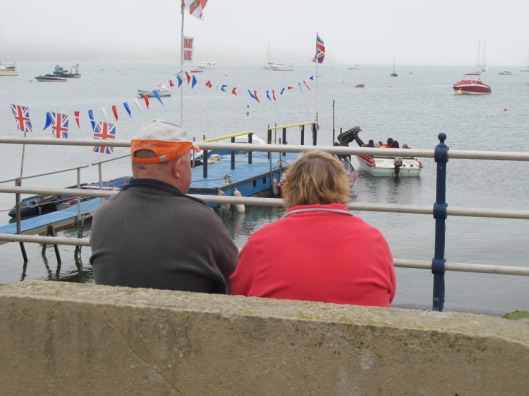 Ellen Hawley's photo: a couple by the beach in Swanage. I don’t know if this qualifies as a lifestyle. Probably not, and I like them for it. [And yeah...stole that one too. From her post here]