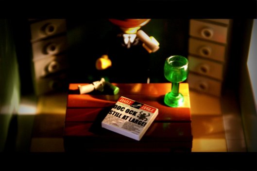 I keep two magmums in my desk. One's a gun, and I keep it loaded. The other's a bottle, and it keeps me loaded. [image and caption credit: MOC-pages] http://www.moc-pages.com/moc.php/102139