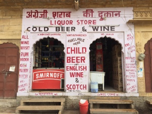 CHILD BEER? We saw these signs all over Rajasthan. 