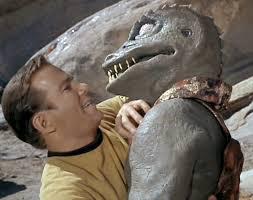 Captain Kirk makes out with a gargoyle. You're welcome, Lynn. [image credit: Zand's Weird World] https://www.google.co.uk/url?sa=i&rct=j&q=&esrc=s&source=images&cd=&cad=rja&uact=8&ved=0ahUKEwi0noeB3v3MAhXIC8AKHamyCC4QjhwIBQ&url=http%3A%2F%2Fleelee-zand-me.tumblr.com%2Fpage%2F3&bvm=bv.123325700,d.ZGg&psig=AFQjCNGmlKqvD9Hxyn3W_Ht5Fh0pFa5wFg&ust=1464557854943049