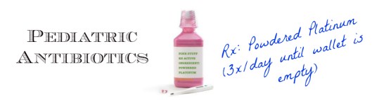 Rx pediatric antibiotics