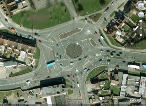 Swindon's Magic Roundabout: 6 roundabouts, 38 arrows, and a couple of Americans who disappeared in there a few years back
