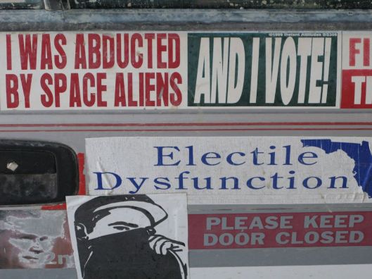 [image credit: HuffPost] http://www.huffingtonpost.com/2011/11/02/worst-bumper-stickers_n_1071929.html