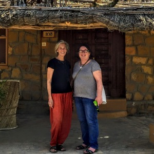 Laurie Kaslow & Barb Taub at Devi Desert Resort