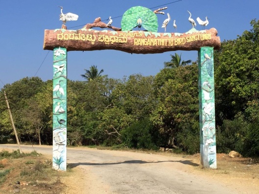 Entry to bird sanctuary. Or, in our case, the first stop.