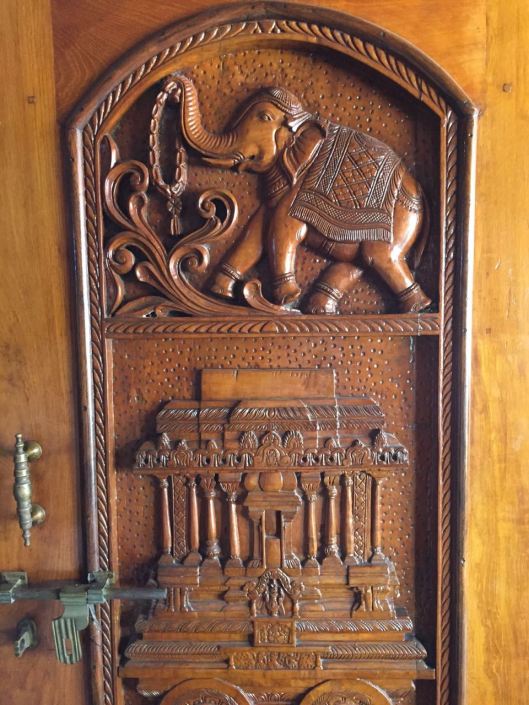 Incredibly carved hotel doors AND great wifi. Other than a kettle to boil water and a western toilet, what more do you really need? 